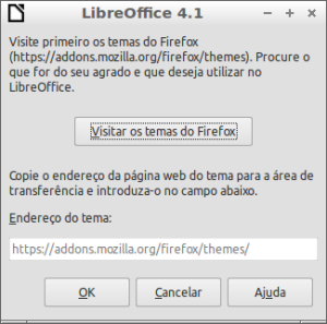 Visitar os temas do Firefox