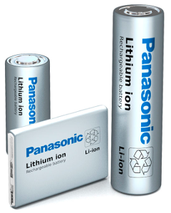 Baterias ions de litio panasonic
