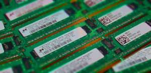 Pilha de pentes de memória RAM