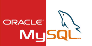 Oracle and MySQL logos