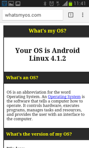 Versão do Linux Android