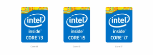 Intel Core i3 - Intel Core i5 - Intel Core i7