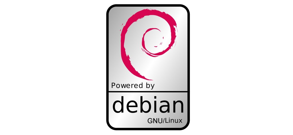 powered by Debian badge