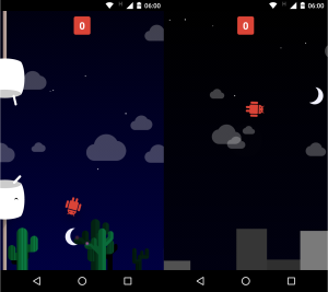 Android Marshmallow - easter egg - flappy bird - game