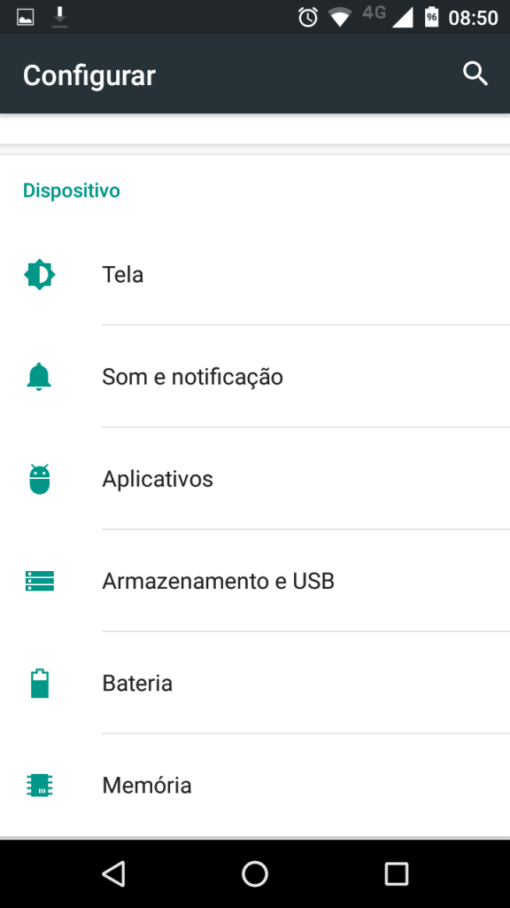 Android 6.0 Marshmallow aplicativos