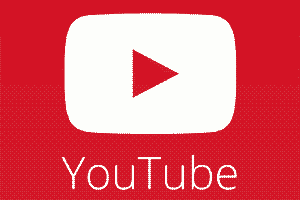 youtube oficial new logo in red