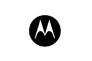 Motorola oficial logo in Black and White