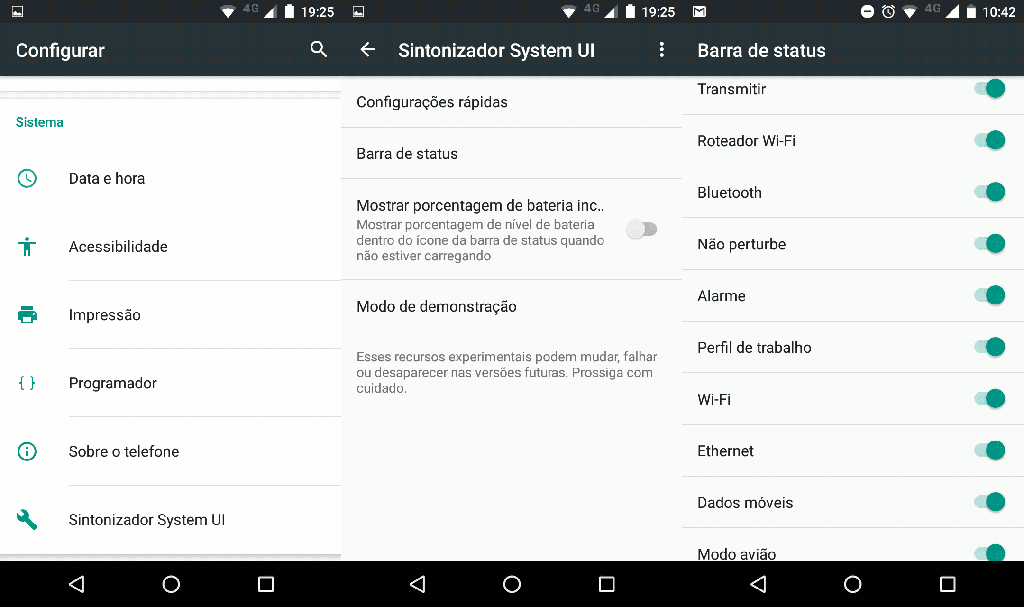 android marshmallow system ui