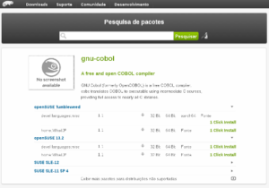 opensuse oneclick install cobol