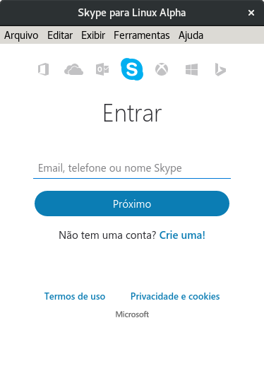 skype alpha for Linux