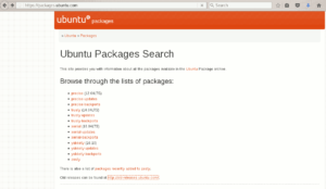 site com lista de versões do Ubuntu