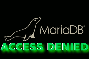 mariadb access denied